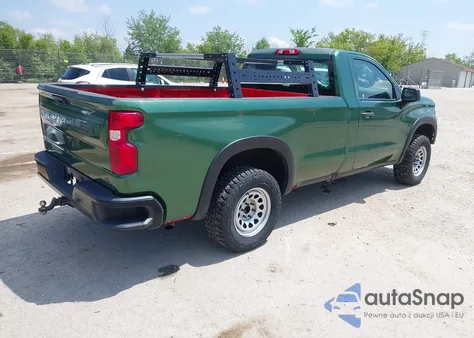 2020 Chevrolet Silverado 1500 2Wd Long Bed Wt from USA, damaged, VIN 3GCNWAEH6LG123701